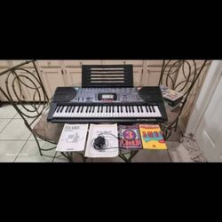 Casio CTK-620L Electronic Keyboard With Power Cord And Some Books Included!!