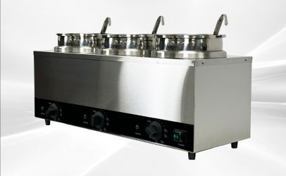 NSF Countertop Soup Warmer Three Flavor FZ-043A
