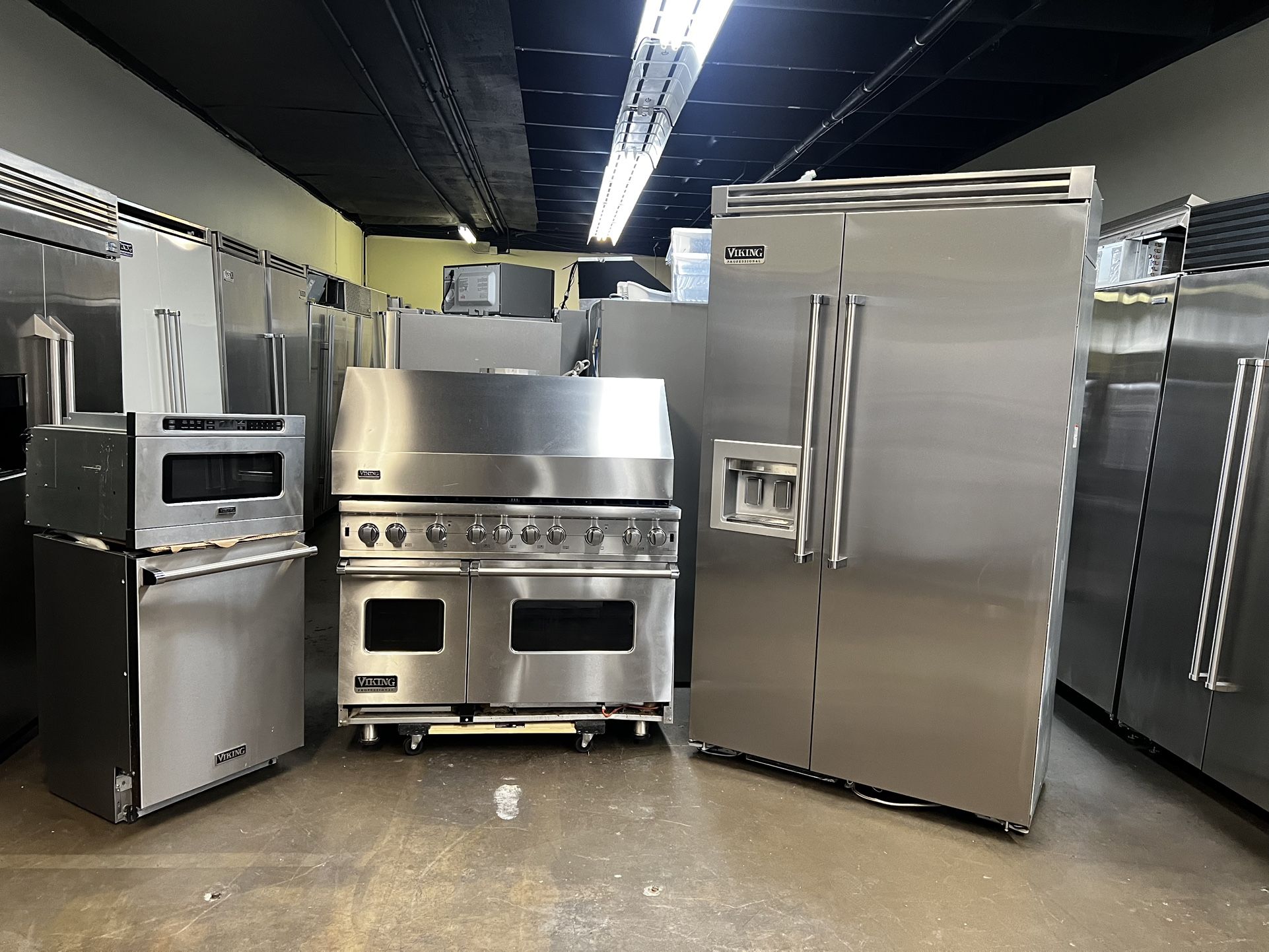 Viking Kitchen Bundle Set In Stainless Steel