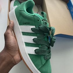 Green Adidas Campuses Women’s