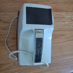 Vintage Oyster Snowflake Ice Crusher