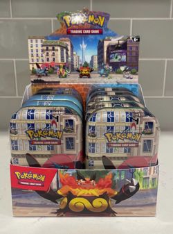 Mega Lumiose City Mini Tin Pokemon Trading Card Game TCG