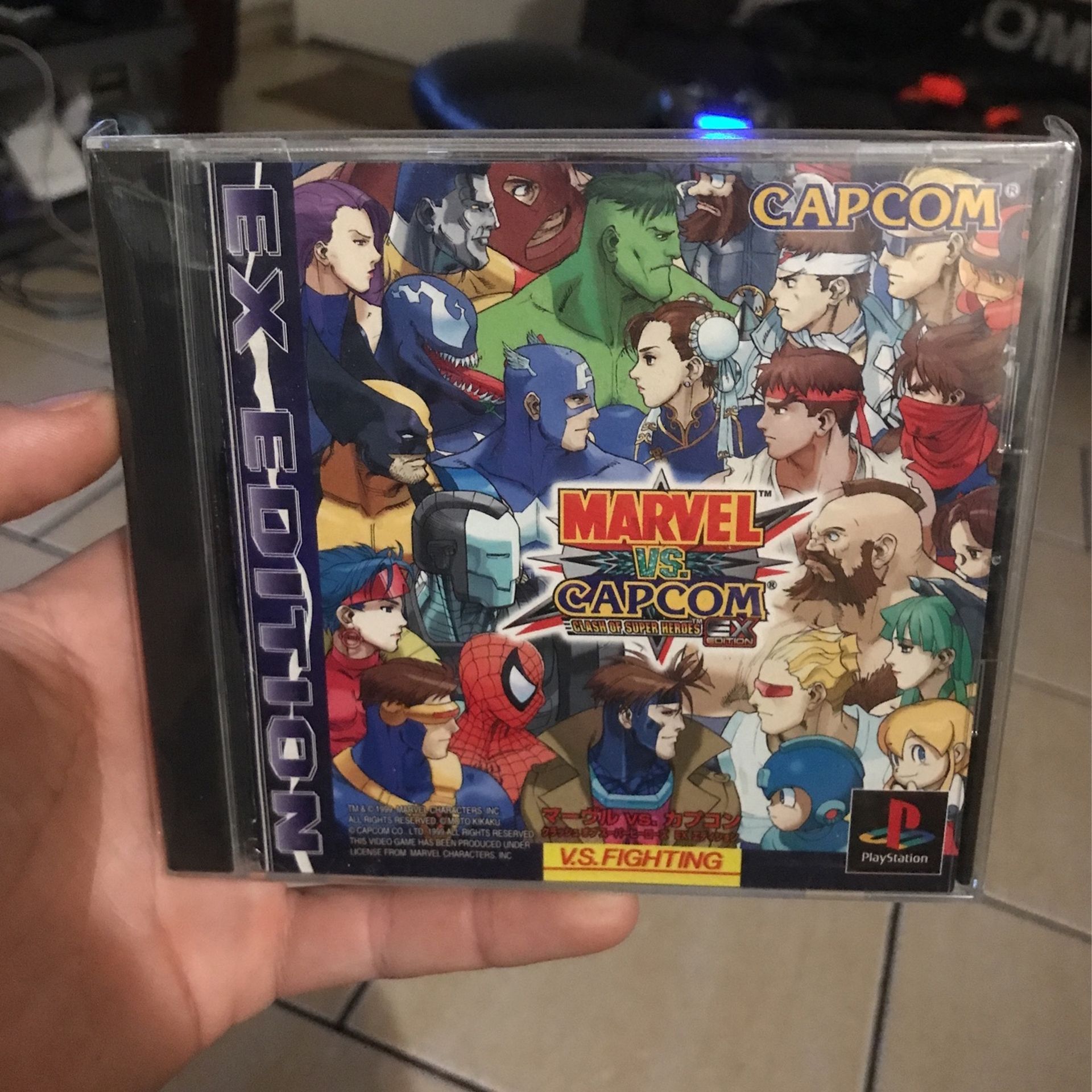 Marvel vs Capcom : Clash Of Super Heroes (EX-Edition) ( Japanese) Psx Ps1