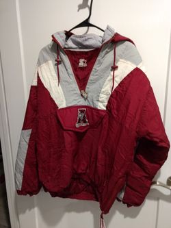 Starter brand insulated Bama hooded jacket; size XL