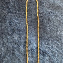  14k Gold Rope Chain