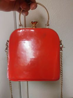 Small red purse