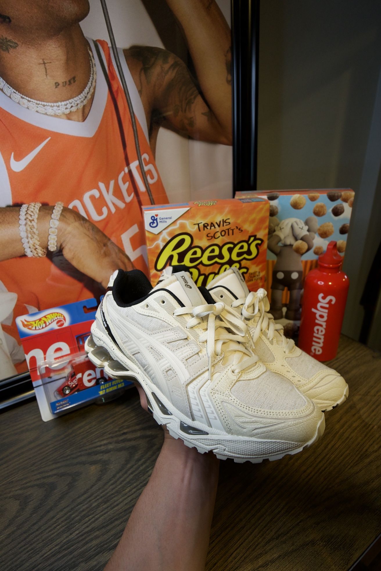 ASICS GEL-KAYANO 14 'IMPERFECTION PACK' - CREAM/CREAM