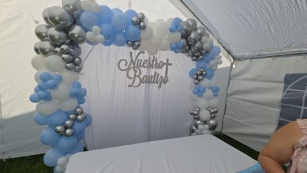 Nuestro bautizo Wood Sign 