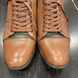 Leather Men Shoe Size 8,5