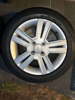 15" OEM Chevrolet Spark Wheels & Tires - 185/55R15 - Complete Set of 4
