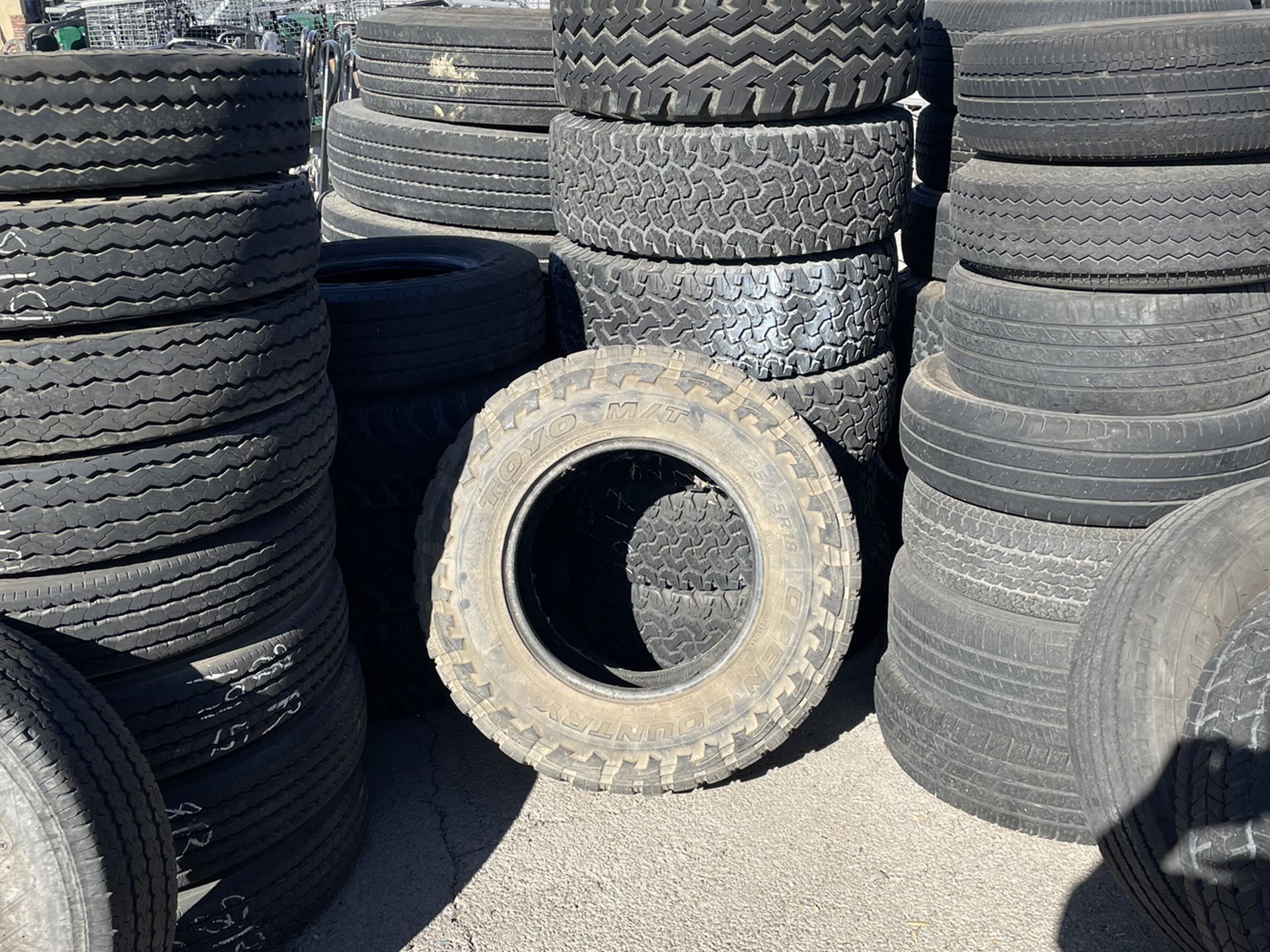 Used Tire For Trucks ,Trailer, Semitrucks, Cars And Mobile Homes