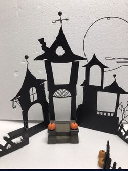 2003 HALLMARK 1300 OLD OAK R0AD IW/ OMANSI0N Pumpkin Fenc£