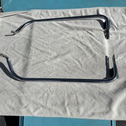 Saddle Bag Brackets   From  2005 Road King 