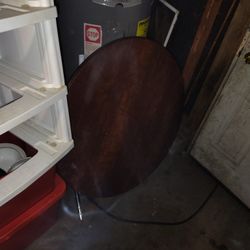 Round Fold Down Table 