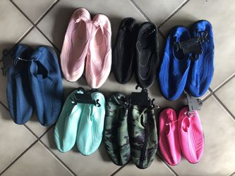 Brand New Water shoes all sizes $2 Each!