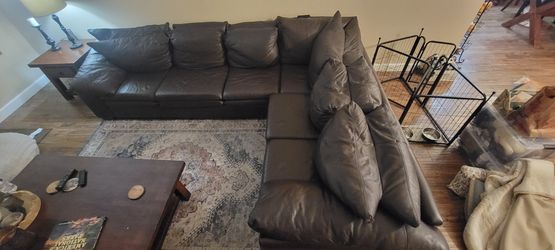 Arizona Leathet Sectional
