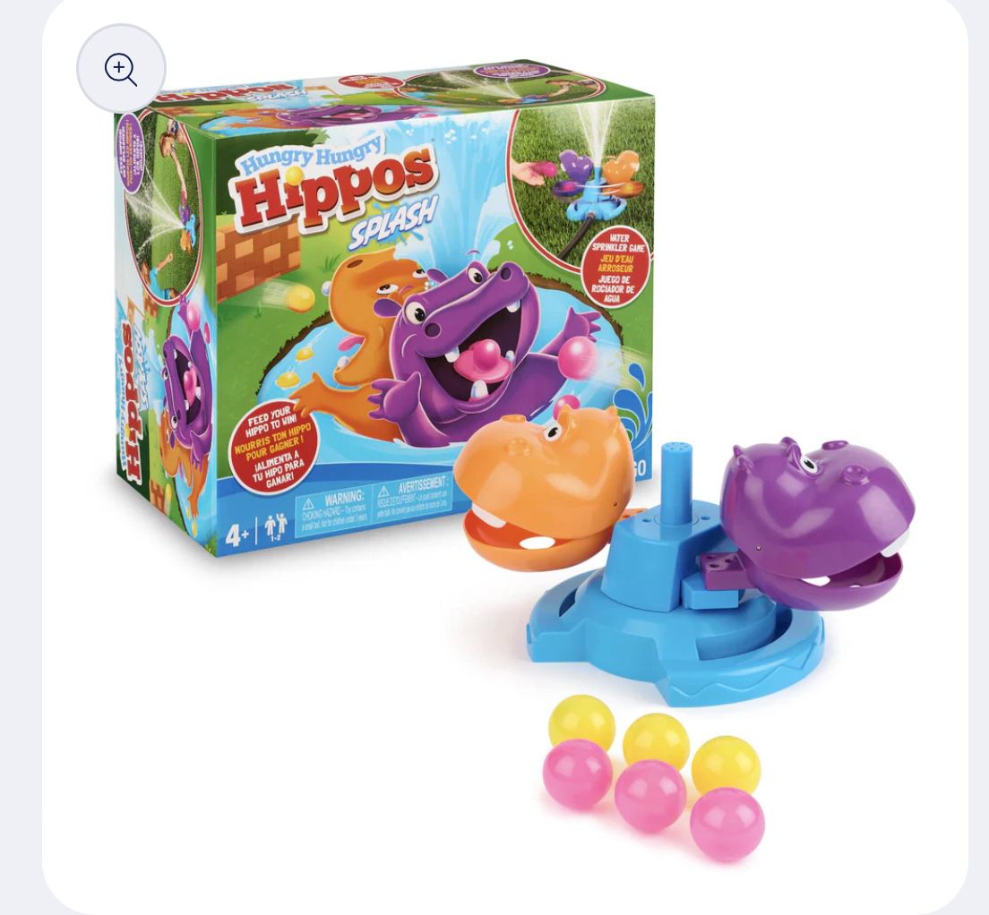Hasbro Hungry Hungry Hippos Splash Game by WowWee