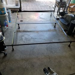 Adjustable Metal Bed frame 60-74" Width $40 or best offer