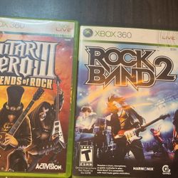 Xbox 360 Hero Guitar Games
