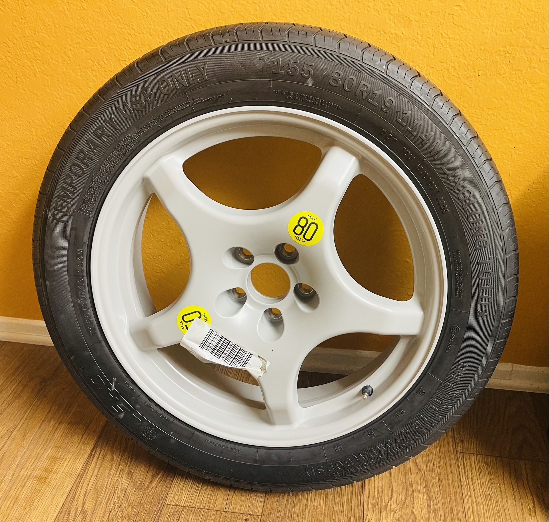 OEM Genuine BMW X5 2024 Spare Tire 22”