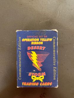 Desert Storm Trading Cards