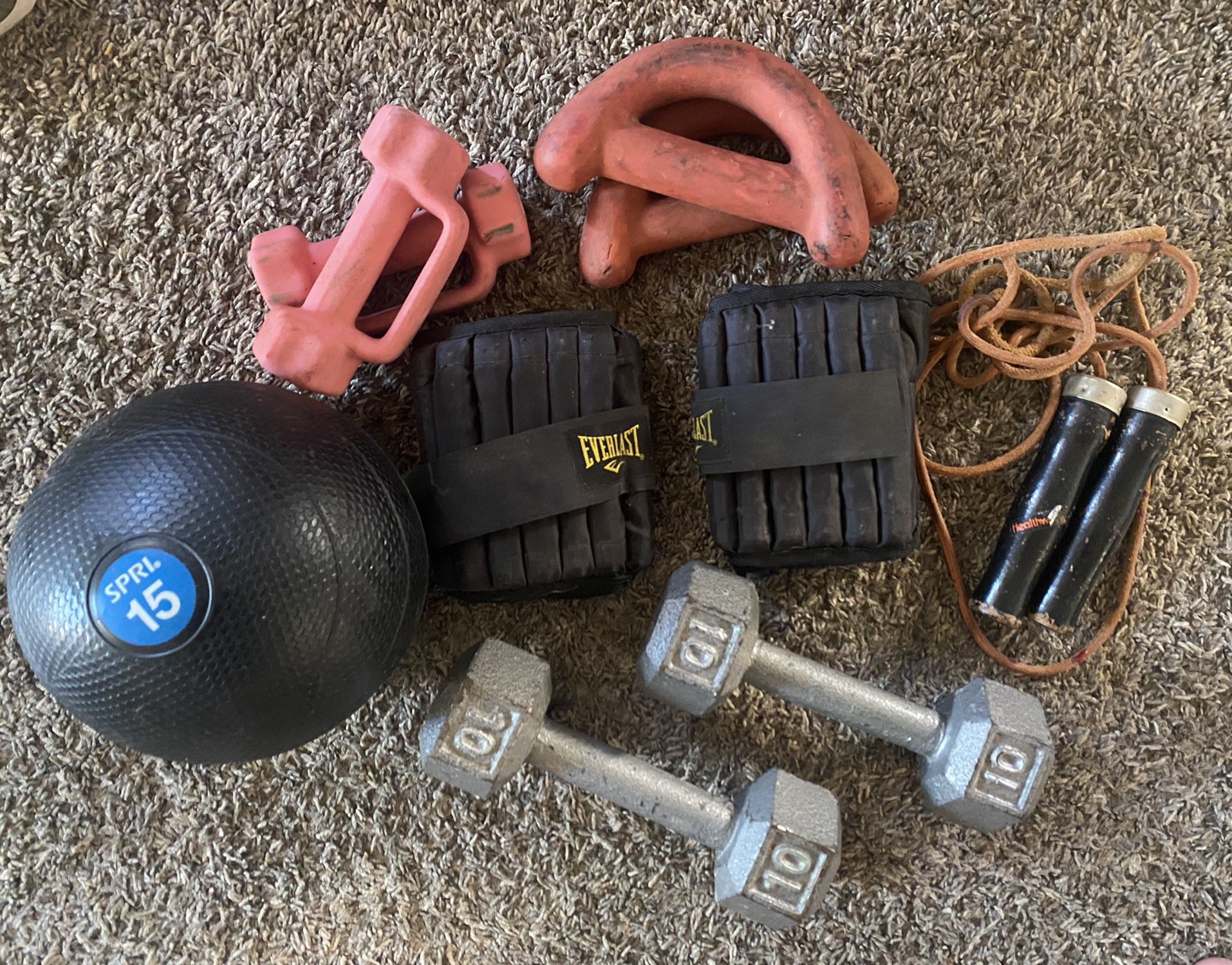 Workout Equipment Weights & More