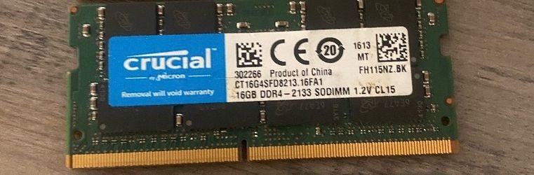 DDR4 Laptop Ram 16GB stick - last one