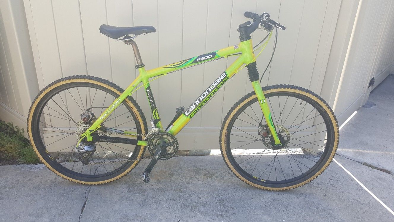 Cannondale f600 furio edition hardtail mountain bike