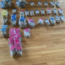 Sharkbite fittings 1/2, 3/4, 1” 26 different items Qty144 Total 