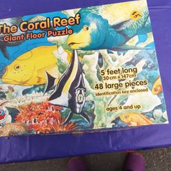 Floor Puzzle 5 Ft Long Fish