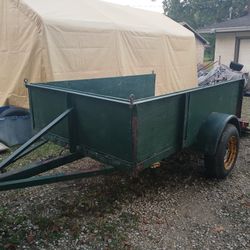 12' Single Axle Utility Trailer