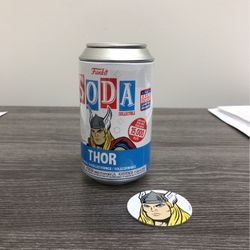 Thor Funko soda Collectible (Funkon exclusive 2021) 15K pcs  - Common