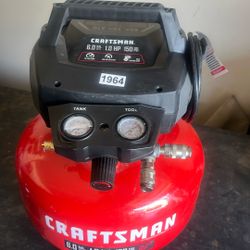 Craftsman 6 gallon, pancake air compressor