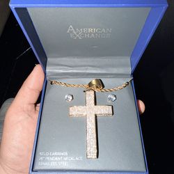 American Exchange necklace and earrings