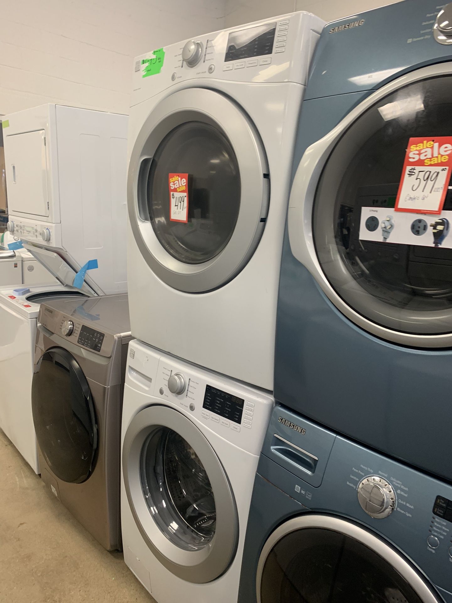 Kenmore Front Load Washer And Gas Dryer Set Working Perfectly 4 Months Warranty