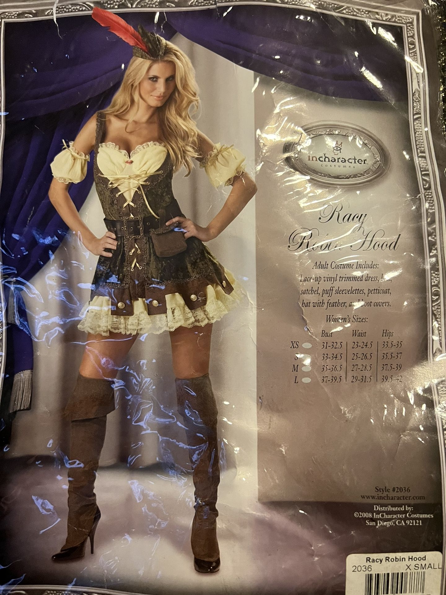Halloween Costume Racy Robin Hood