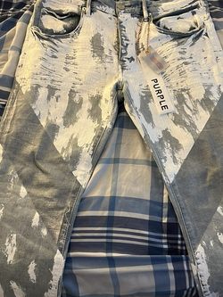 Purple jeans Men Size 36