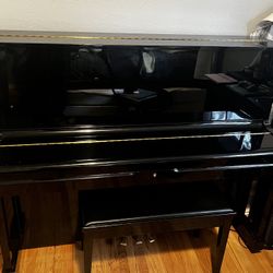 Upright Yamaha piano 