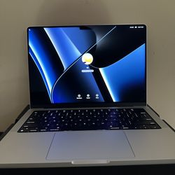 MacBook Pro 14" M1 Pro | 16GB | 512GB MINT BATTERY (11 Cycles/100%) flawless screen.