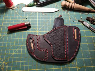 Custom made Leather Glock Holster OWB