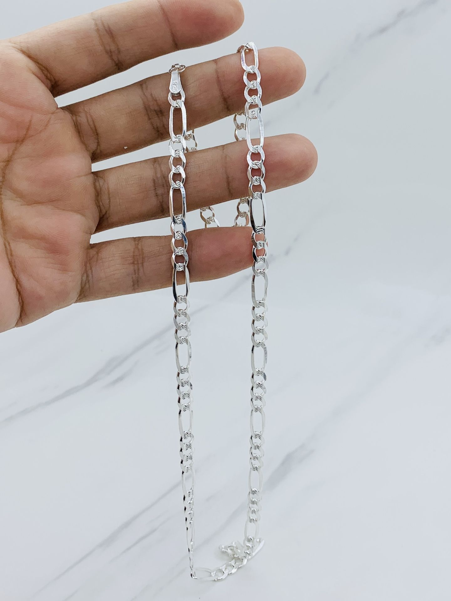 ❤️ 925 Sterling Silver Necklace 22” ❤️Cadena De Plata