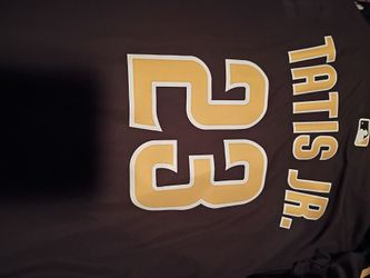 NWT TATIS JR. PADRES JERSEY LARGE