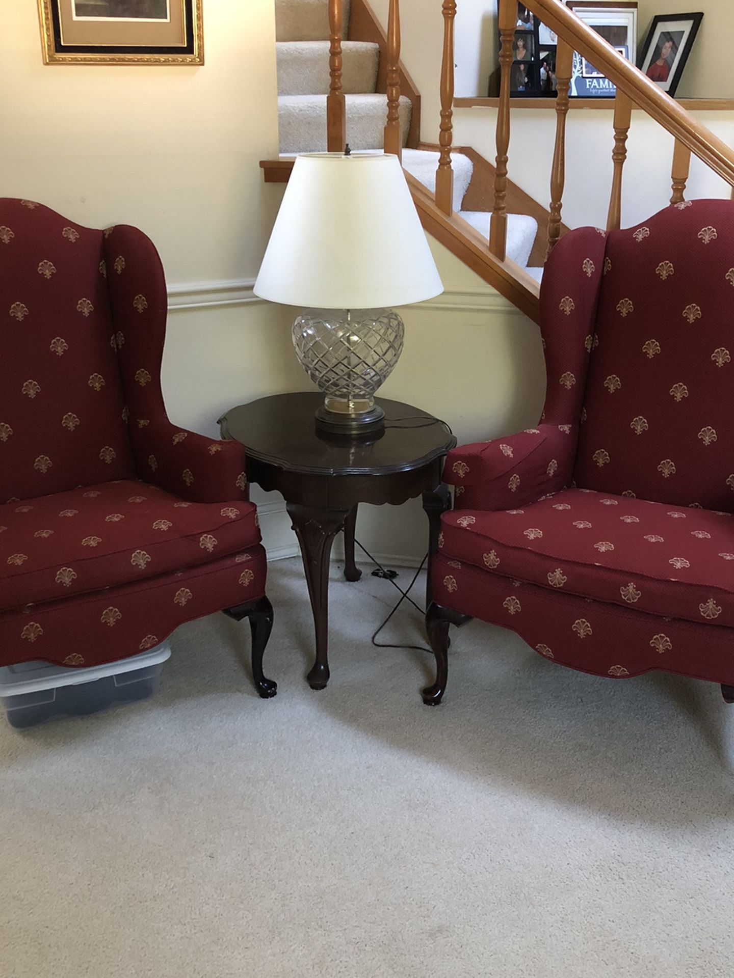 Ethan Allen Wingback Chairs