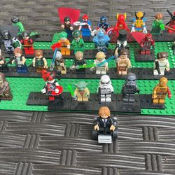 Lego Mini Figures Marvel DC Star Wars