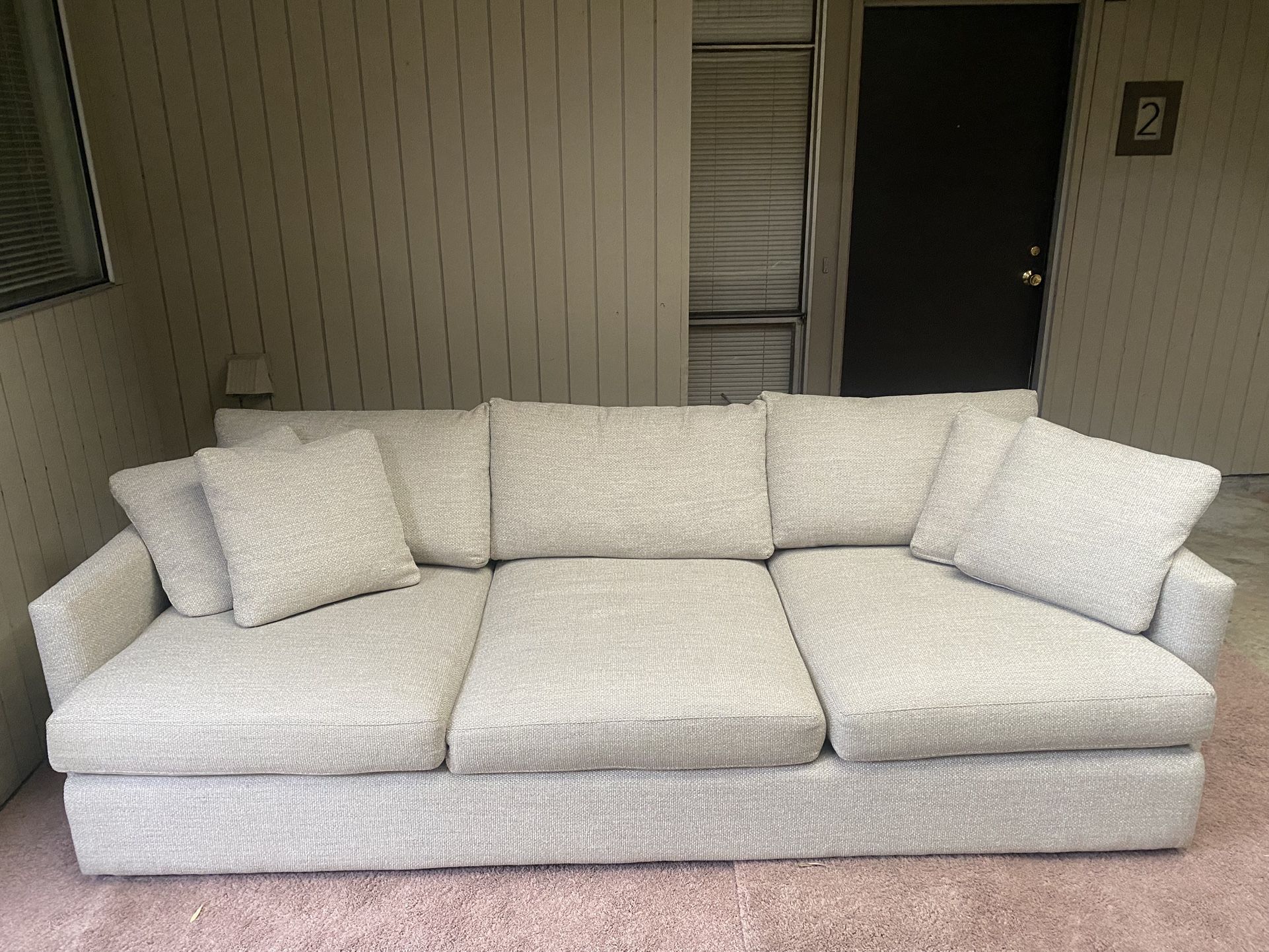 Crate & Barrel Lounge 105” Grande Sofa