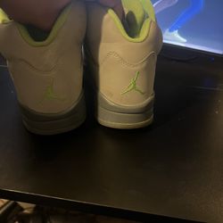 Jordan 5 Green Bean 10.5 Size 