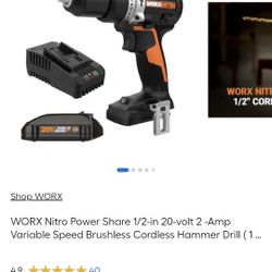 Worx Nitro Hammer Drill