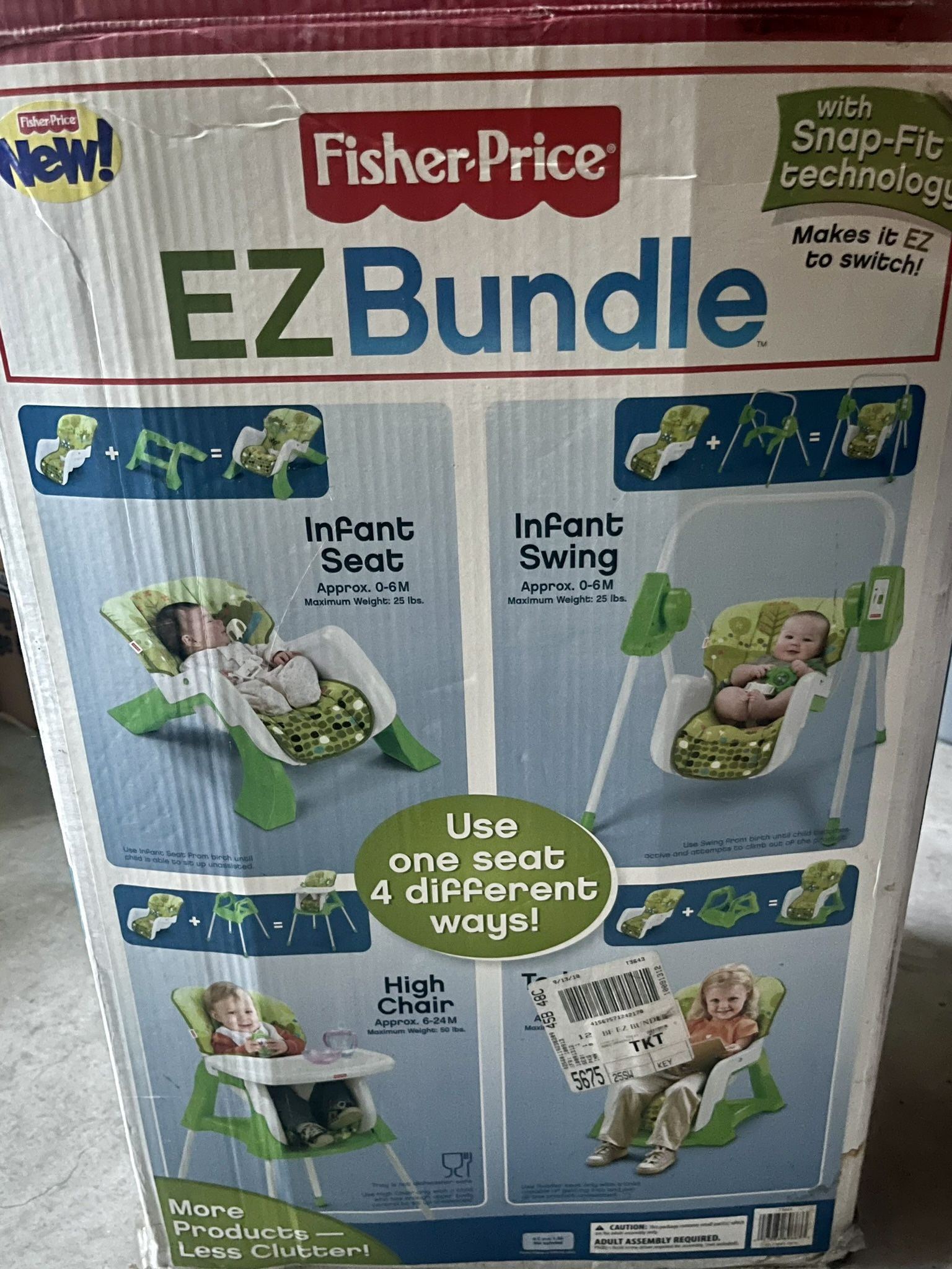 FISHER PRICE EZ BUNDLE