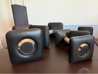 Peloton Dumbbells: 10 and 25 lb Weights