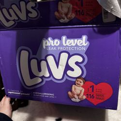 116 size 1 diapers one is missing 